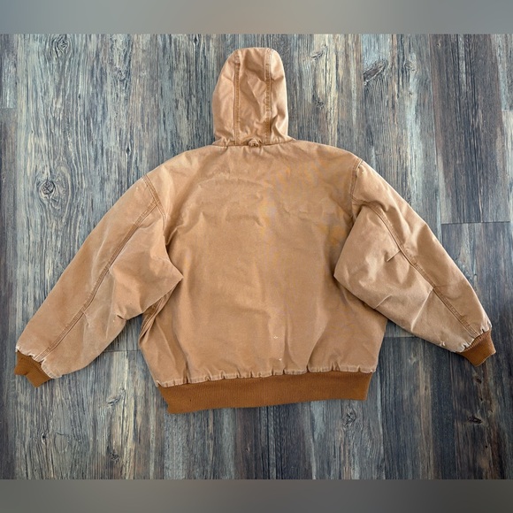 Walls Work Wear Brown Duck Canvas Jacket Mens XL 46-48 Distressed W35203KBW - Picture 2 of 13